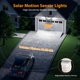 thumbnail image 3 of Luces solares Onforu 4500 lm, 3 cabezas con sensor de movimiento - Pack de 2, 3 of 9