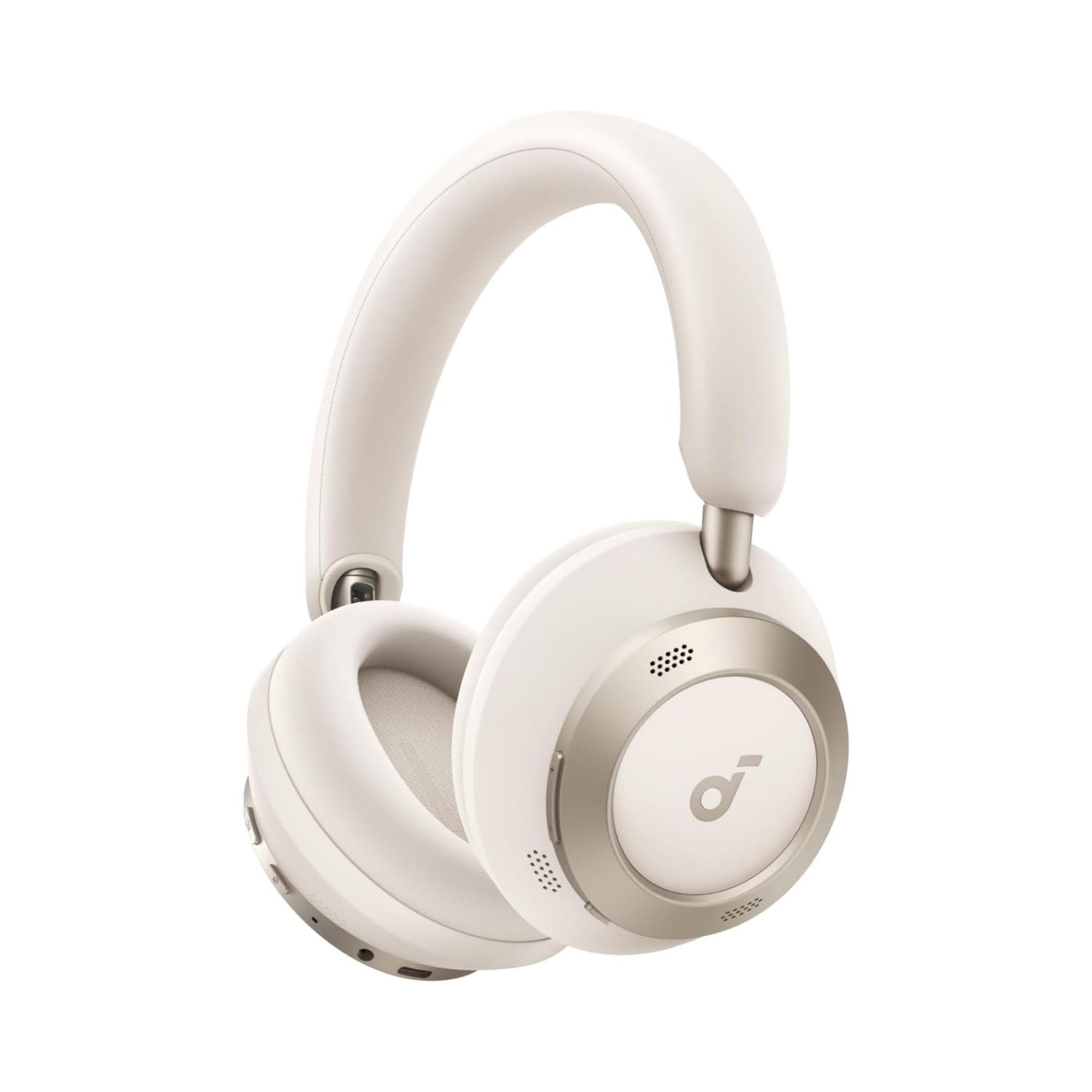 Audífonos Ovear Ear Noise Cancelling Space Pro Soundcore Bluetooth Blanco