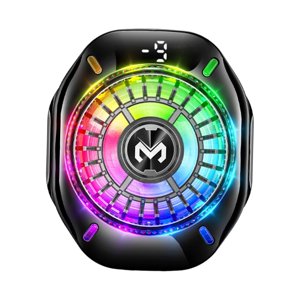 Magideal - Enfriador De Teléfono Con Ventilador, 3 Modos De Iluminación, Radiador Multifunción, Enfriador Para Celular Para Actividades Al Aire Libre Y Transmisi