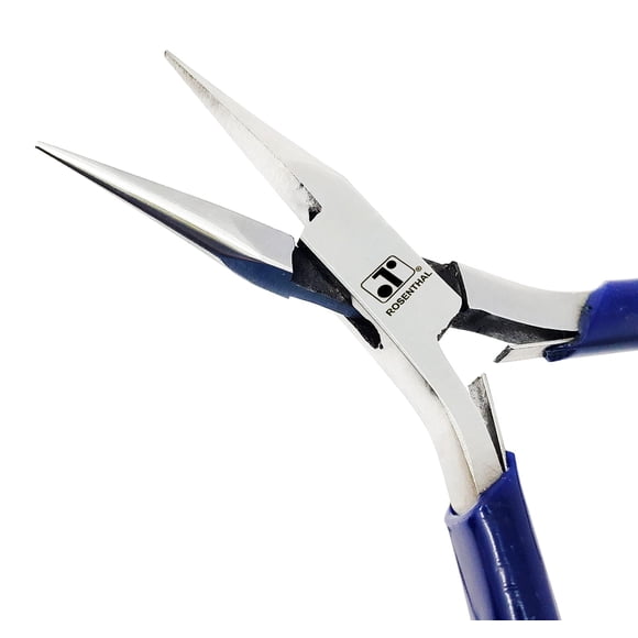 Pinza de punta cadena Rosenthal 11 cm acero inoxidable con mango de PVC