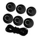 thumbnail image 1 of Kit De Aparejos De Cubierta De Parche De PVC Con Anillos En D De 6 Piezas Para Bote Inflable Kayak Bote Negro, 1 of 5