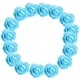 thumbnail image 3 of Las flores color de rosa color de rosa de la espuma del PE de 100pcs florecen las flores azules, 3 of 3