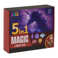 Fliperex - Kit De Excavación Magic 5 En 1 Juguete Educativo Infantil Rojo