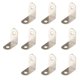 thumbnail image 4 of 10 piezas de acero engrosado ángulo sujetadores soporte ángulo recto 30x30x16mm, 4 of 5