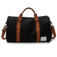 Importclick - Bolso De Viaje Deporte Gimnasia 35L Negro