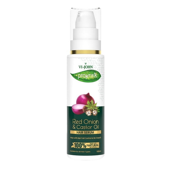 Prakritik Serum Capilar Cebolla Roja y Castor 100 ml