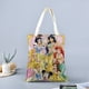 thumbnail image 2 of Disney Princess Bolso de tela con estampado de lienzo para mujer, bolsa de compras reutilizable y estética, con cremallera interior, regalo para mujer, 35 × 40 cm., 2 of 6