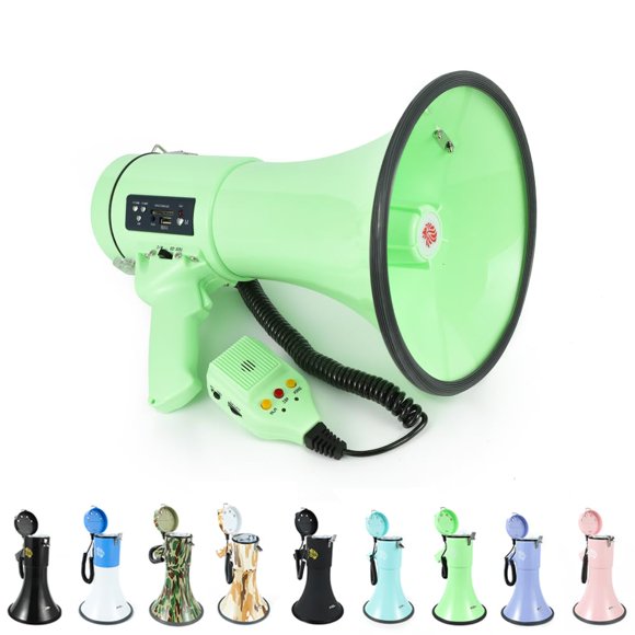 Megáfono Roar of Lion 25W Impermeable con Grabadora Verde
