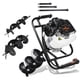 thumbnail image 1 of Barrena excavadora de postes DC HOUSE 52 cc 1800 W a gasolina con brocas de 15 cm y 25 cm, 1 of 9