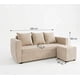 thumbnail image 3 of Nuvo + 1 Pouf Felpa, 3 of 3