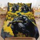 thumbnail image 1 of Batman Bedding Sets Ultra Soft Skin-Friendly Duvet Cover 3 Piece, Cute Comforter Cover Bed Set for Boys Girls Kids ( 1 Duvet Cover + 2 Pillowcase), Bed Sheets, 1 of 1