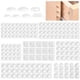 thumbnail image 2 of Tope de goma - Tope elástico transparente, tacos de goma para placas de vidrio, protector autoadhesivo, almohadillas para puertas, armarios, cajones y teclados (paquete de 160), 2 of 7