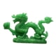 thumbnail image 1 of Treasures Fengshui Estatua Adorno Escultura De Dragón Para Dormitorio Estante De Oficina Verde, 1 of 3