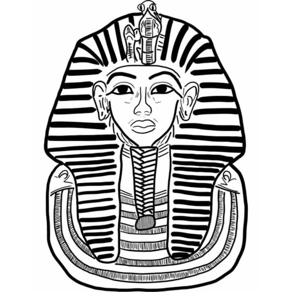 Decomural Egyptian Pharaoh Egypt WS-18003