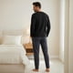thumbnail image 4 of Pijama Hombre Algodón Estampado Garfield negro L, 4 of 7
