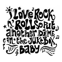 Rienda Libre Graphics - Decomural I Love Rock N Roll Joan Jett Ws-34277