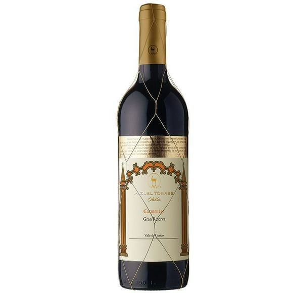 Vino Tinto Carmenere Gran Reserva 14° Botella, 750 cc
