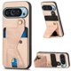 thumbnail image 1 of Funda Resistente para Google Pixel 9 con Tarjetero y Soporte, Diseño Magnético Blanco, 1 of 5