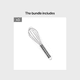 thumbnail image 4 of Stainless Steel Whisk For Cooking, Kitchen Baking Tool, Cooking Accessory, 4 of 4