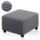 thumbnail image 1 of Funda otomana cuadrada grande, elástica, para reposapiés y taburete, protectores de muebles, 1 of 7