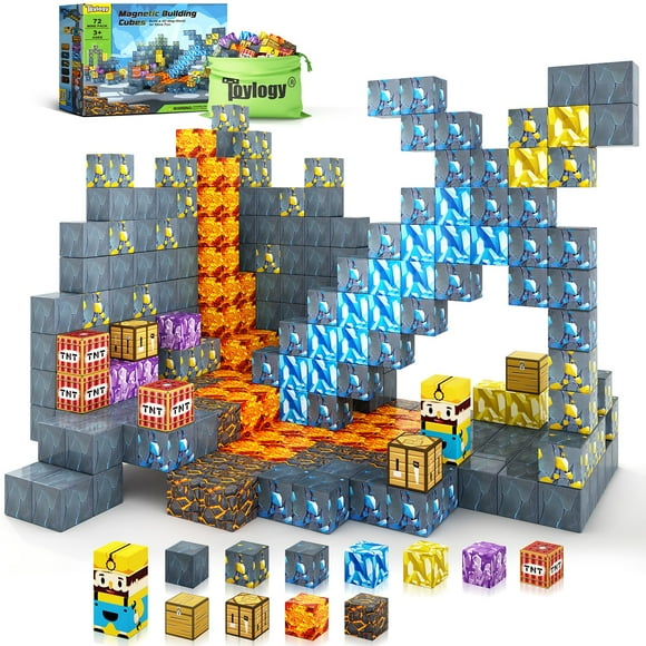 Bloques magnéticos Toylogy Mine Magnet World Sword Edition 3+