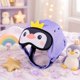 thumbnail image 3 of Casco Protector de Cabeza para Bebé Antigolpes Mambobaby Pinguino Morado, 3 of 5