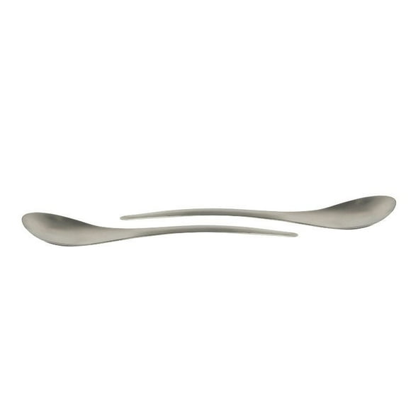 Cuchara Gota Ensalada 2 Piezas Y030423 Acero Inoxidable Plateado