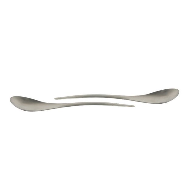 Cuchara Gota Ensalada 2 Piezas Y030423 Acero Inoxidable Plateado