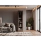 thumbnail image 1 of Mueble Vitrina 1 Puerta Vidrio Home 180,6x45x31,3 Cm Avellana Y Wengue, 1 of 13