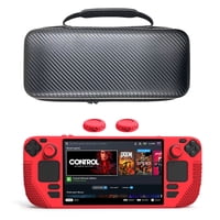 Set Protector Aaronmei Steam Deck Rojo