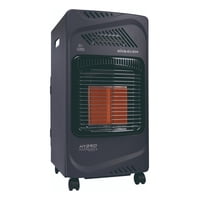 Sindelen - Estufa Gas Licuado 5Kg Con Turbo Calefactor Eléctrico Sr-5350Tng Negro