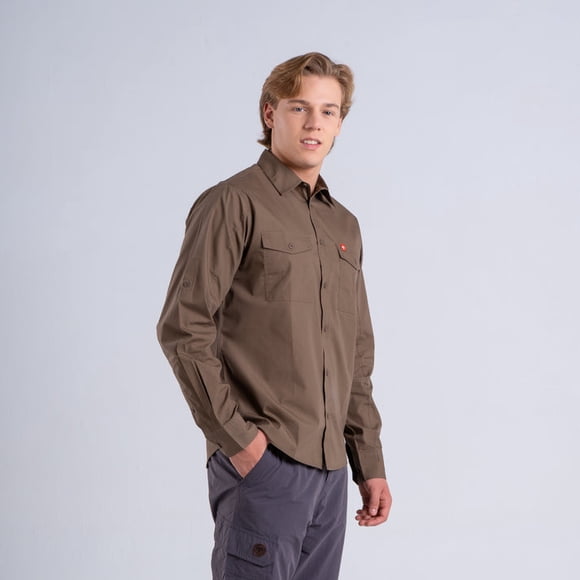 Camisa Hombre Rutor Café M