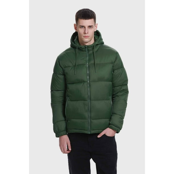 Parka Hombre Básica Verde (Producto de prueba)