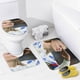 thumbnail image 4 of Erling Haaland-theme 4-Piece Shower Curtain Set with Rugs, Waterproof Bathroom Decor Set Includes Bath Mat, U-Shaped Rug, Toilet Lid Cover and Curtain with Hooks, 4 of 6