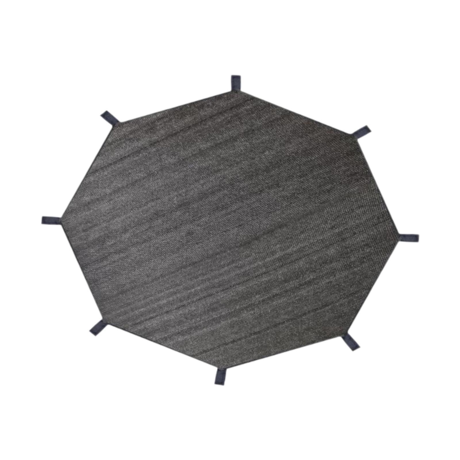 Magideal - Cubierta De Sombra De Trampolín Solo Para 8 Polos Redondos De Trampolín Patio Trasero Poliéster Práctico Configuración Fácil De Protección Solar Toldo 14 Pies