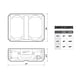 thumbnail image 3 of Organizador de herramientas ToughBuilt StackTech Heavy Duty negro, 3 of 9