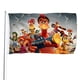 thumbnail image 1 of Pollitos en Fuga Bandera impresa con temática, regalo perfecto para fanáticos, amigos y familiares, y adecuada para actividades al aire libre e interiores, decoraciones de fiesta. 120*180CM, 1 of 6