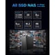 thumbnail image 2 of Almacenamiento NAS SSD TERRAMASTER F4 - Servidor NAS 4 bahías todo SSD N95, 2 of 9