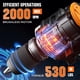thumbnail image 2 of Taladro inalámbrico Litheli Brushless Electric, 530 pulgadas/libras, 2 of 8