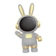 thumbnail image 1 of Caja De Ahorro De Dinero Con Forma De Astronauta De Conejo Para Decoración De Habitación De Niñas Y Niños Gris, 1 of 3