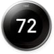 thumbnail image 2 of Termostato Google Nest 3ra Gen Acero Inoxidable WiFi T3008US, 2 of 3