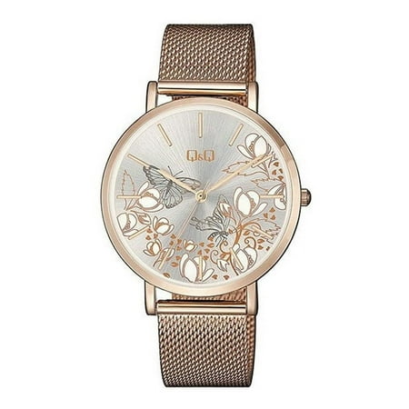 Reloj Análogo Dorado Q&Q Qa20J041Y