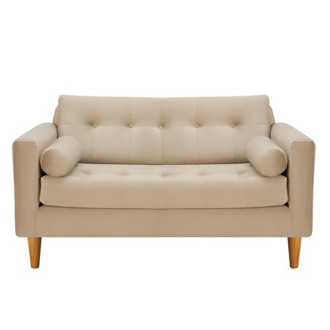Bodevir - Sofa Retro 2C Felpa 04 Beige