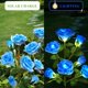 thumbnail image 3 of Luces de jardín solares DWH, paquete de 2, rosa azul LED, 3 of 7