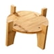 thumbnail image 3 of Soporte de exhibición para dispensador de bebidas, soporte de madera, base redonda, soporte para hervidor frío, multiusos para encimeras de cocina y f 20 cm de diámetro, 3 of 5