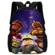thumbnail image 1 of 3 pcs set Virtual World Child School Backpack With Shoulder Bag Pencil Bags School Bags for Boys Girls Best Gift, 1 of 3