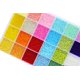 thumbnail image 3 of Kit de cuentas de vidrio Tibaoffy 2 mm, 24 colores, 24 000 piezas, 3 of 7