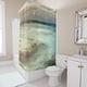 thumbnail image 1 of Cortina de ducha de montaña, juego de cortinas de baño con ganchos, tamaño 48 x 72 pulgadas, 1 of 3