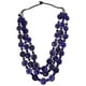 thumbnail image 2 of Collar Bohemio Collar Babero Collar De Cuentas De Madera Para Mujer Dama Boda Azul Real, 2 of 5