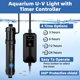 thumbnail image 2 of Luz UV hygger 9W con temporizador para acuarios de 60‑100 galones (hasta 380 L), 2 of 8